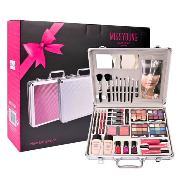 girls makeup kit tool box for professionals full set cosmetic makeup gift sets original cute makeup set for girl Christmas - Image 2