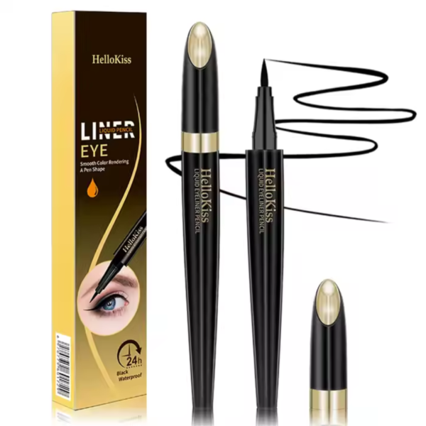 Liquid eyeliner private label oem odm water activated 0.01mm tip magnetic water proof eyeliner pen