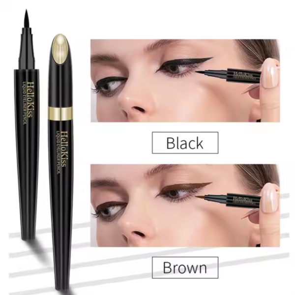 Liquid eyeliner private label oem odm water activated 0.01mm tip magnetic water proof eyeliner pen - Image 3