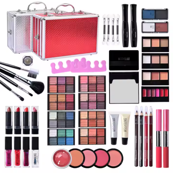 Beauty Makeup & Tools Makeup Sets Hot Selling High quality Makeup Sets Waterproof Long Lasting Pro Big Makeup Kit with Cosmetics Case - Image 4