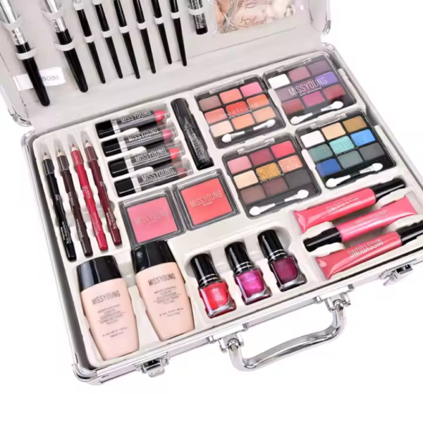 girls makeup kit tool box for professionals full set cosmetic makeup gift sets original cute makeup set for girl Christmas - Image 4